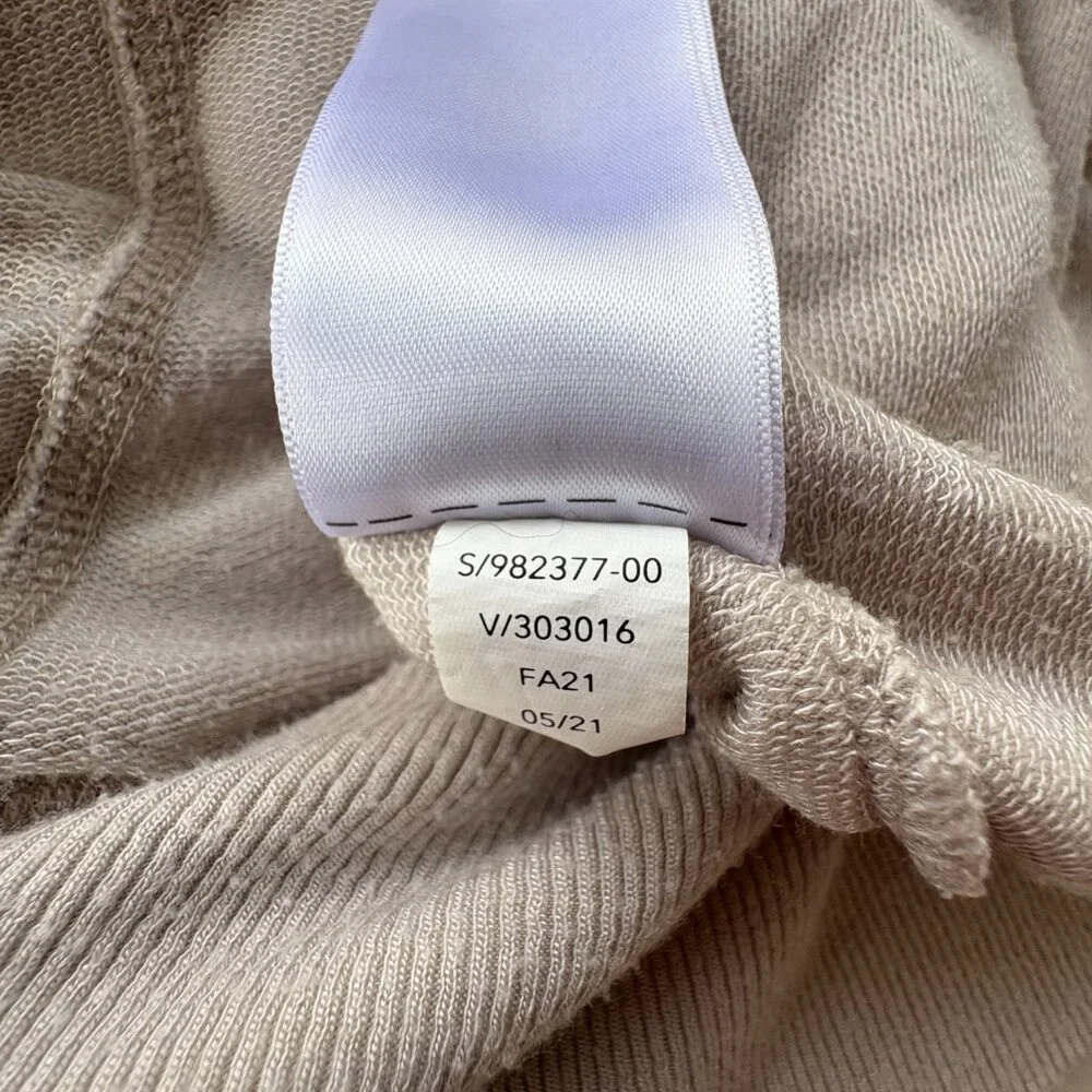 Athleta Open Front Cardigan‎ in Beige, Front Pockets, Flowy, Size Small